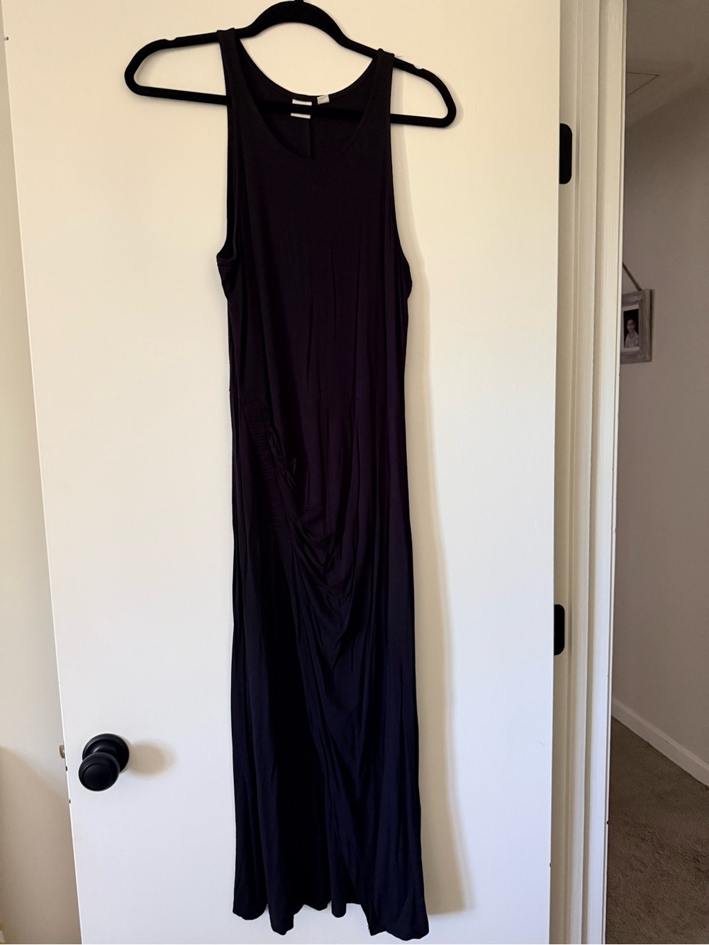 GAP Black Sleeveless Maxi Dress- size M